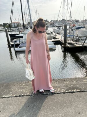 Robe longue SUMMER-Blush