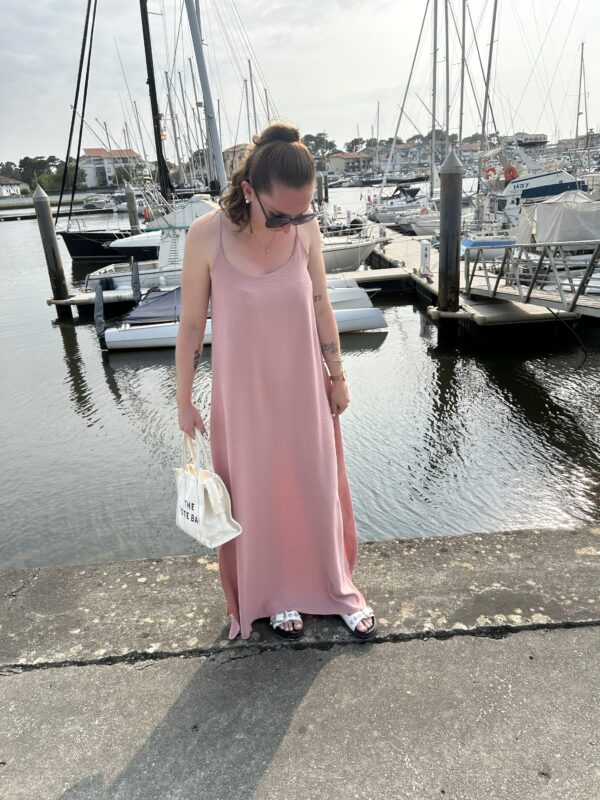 Robe longue SUMMER-Blush