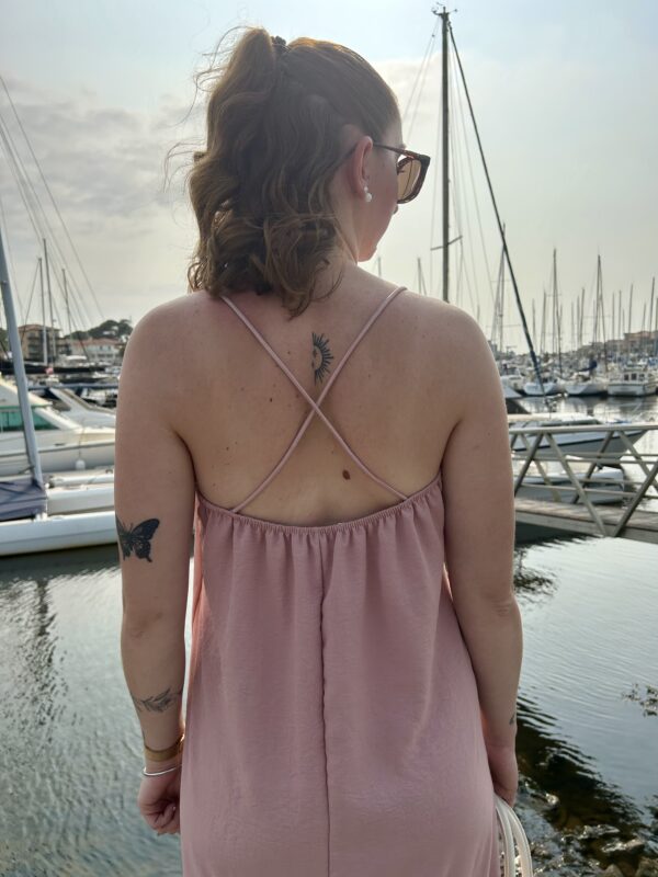 Robe longue SUMMER-Blush – Image 3